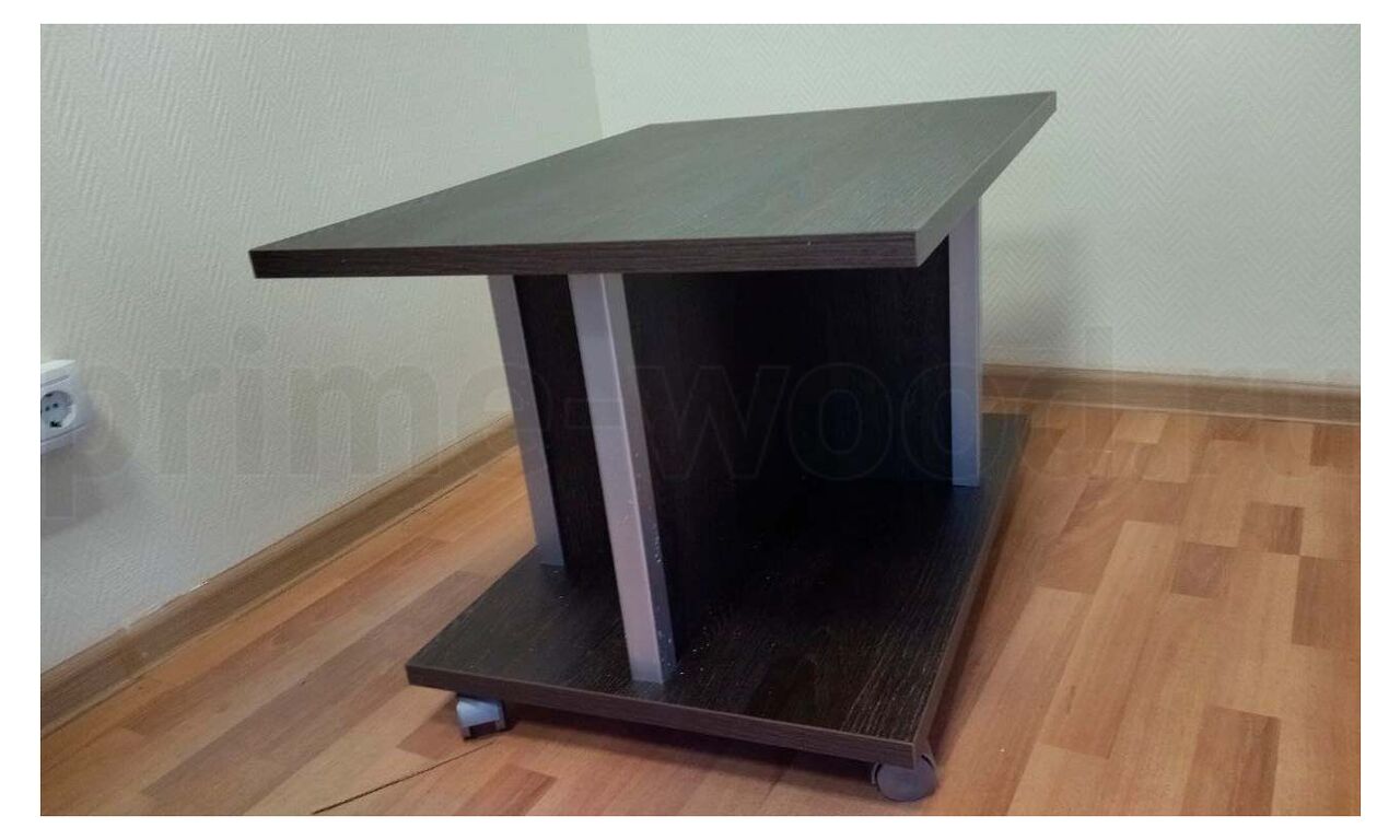 Стол журнальный Vasanta 80x57x51 цвет: Дуб Кентербери - фото со сборки