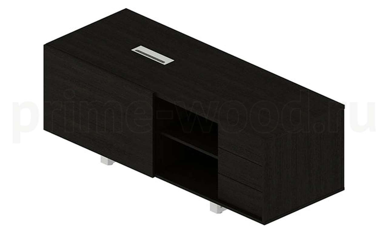Сервисная тумба для стола правая Rio Direct 180x68x65 - фото 1