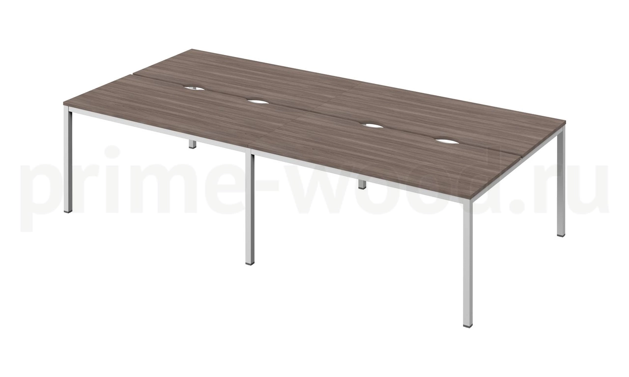 Бенч-система на металлокаркасе "LITE" Public Comfort 300x144x74 - фото 3