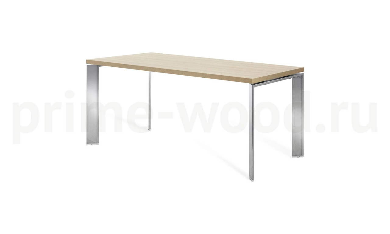 Стол L180 Хром Fermo Metal 180x90x77 - фото 2