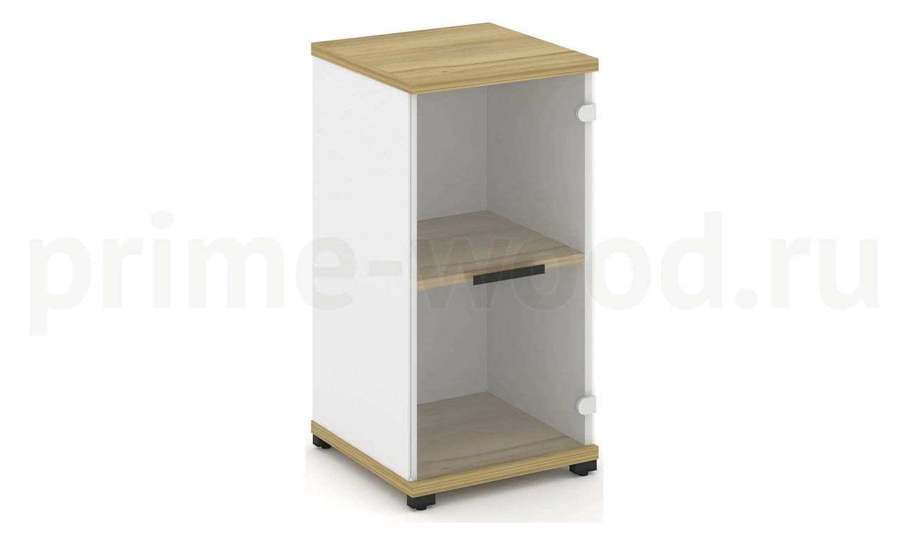 Шкаф одна узкая секция, 2 ниши (Эко) CN.STU.E-213 SP B/W - фото 1