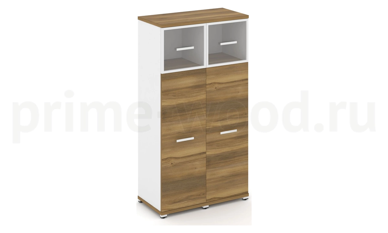 Шкаф две узкие секции, 4 ниши CN.STU-424 RP B/W - фото 4