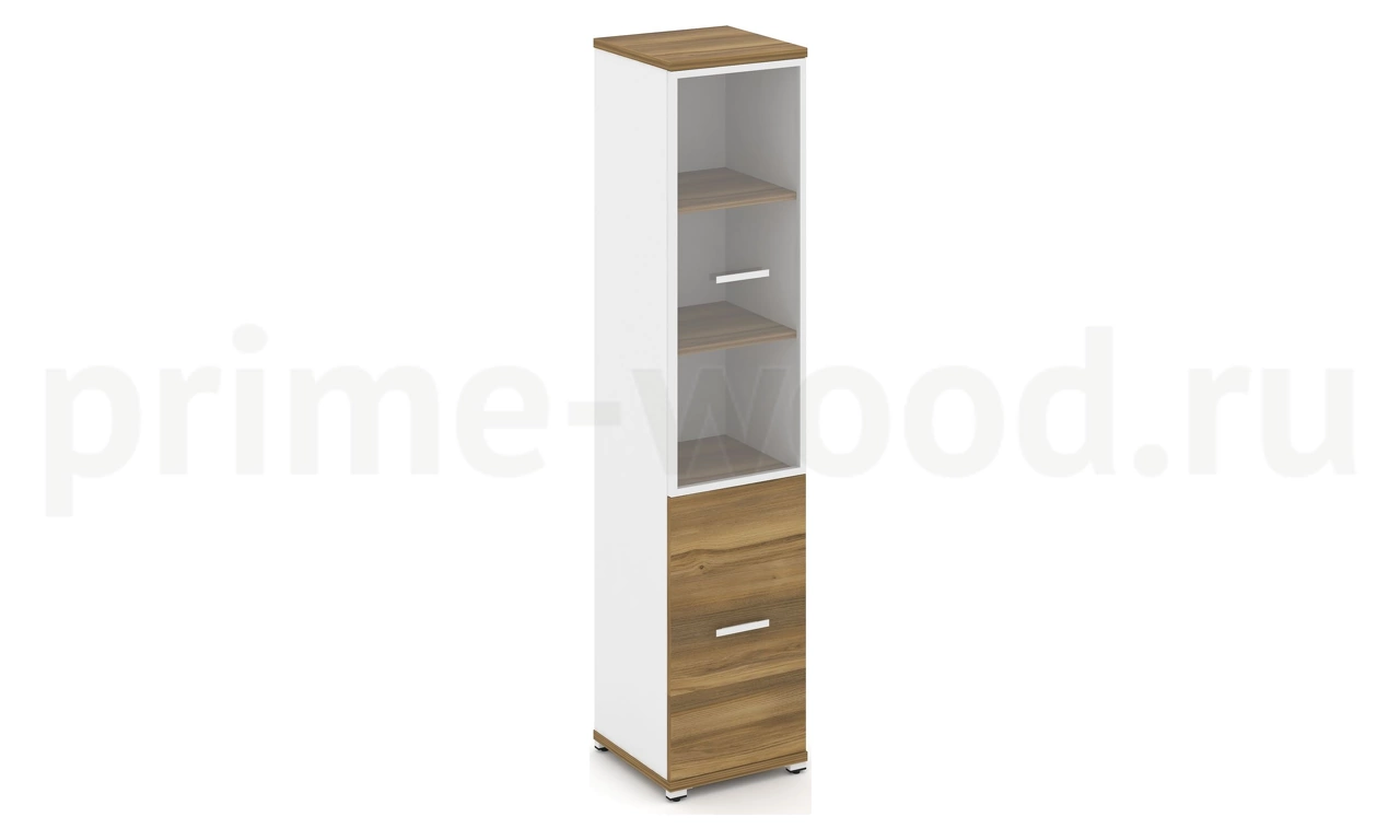 Шкаф одна узкая секция, 5 ниш (Эко) CN.STU.E-512 RP B/W - фото 4