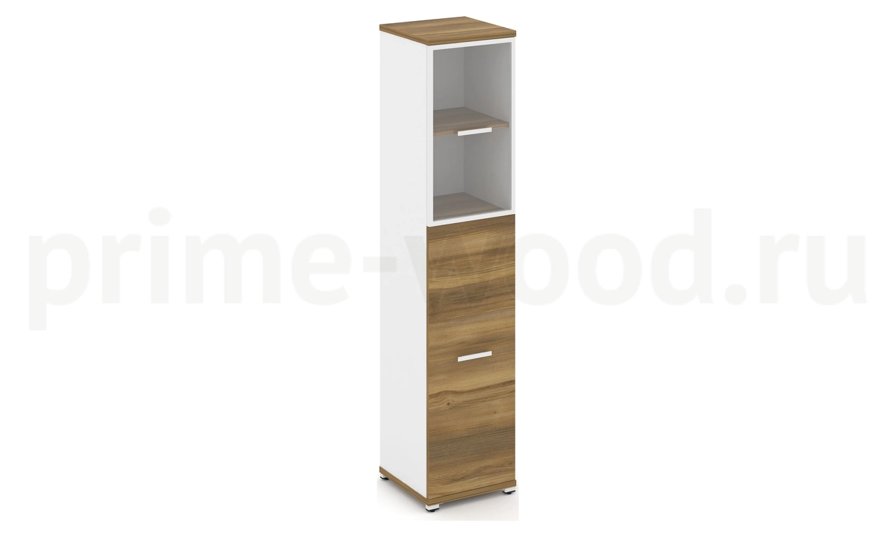 Шкаф одна узкая секция, 5 ниш CN.STU-515 RP B/W - фото 4