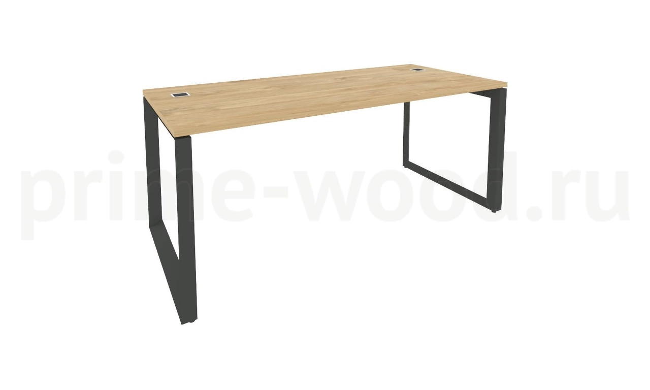 Стол рабочий руководителя на О-образном металлокаркасе ONIX DIRECT 178x80x75 - фото 8