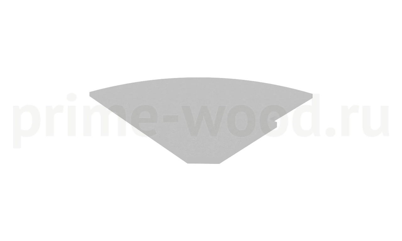 Полка для стойки угловой RIVA 82x82x3 арт. А.РС-5.2 - фото 2