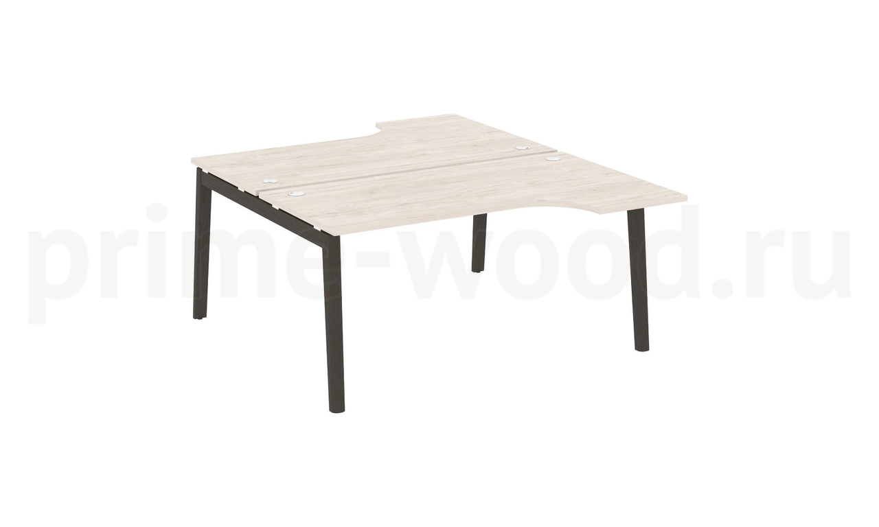 Рабочая станция, опоры - массив дерева ONIX WOOD 158x200x75 - фото 4