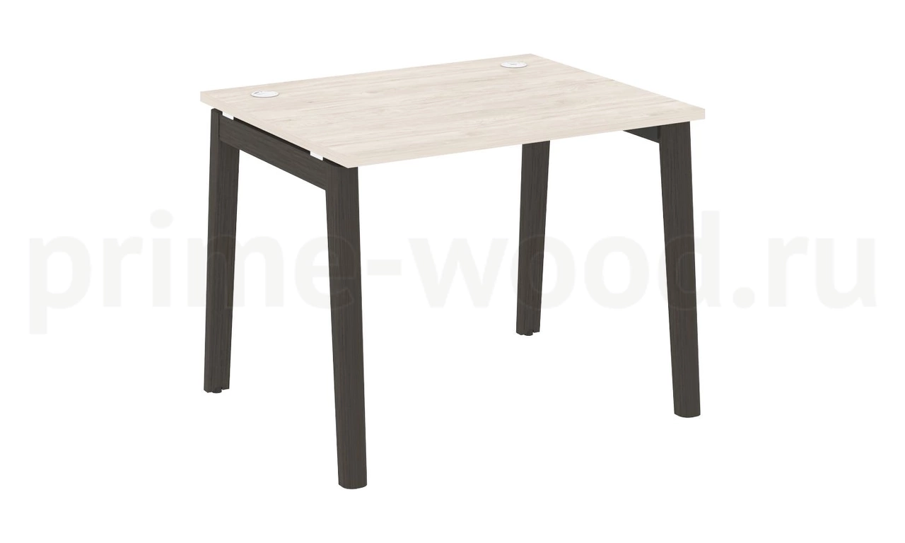 Стол письменный, опоры - массив дерева ONIX WOOD 98x80x75 - фото 4
