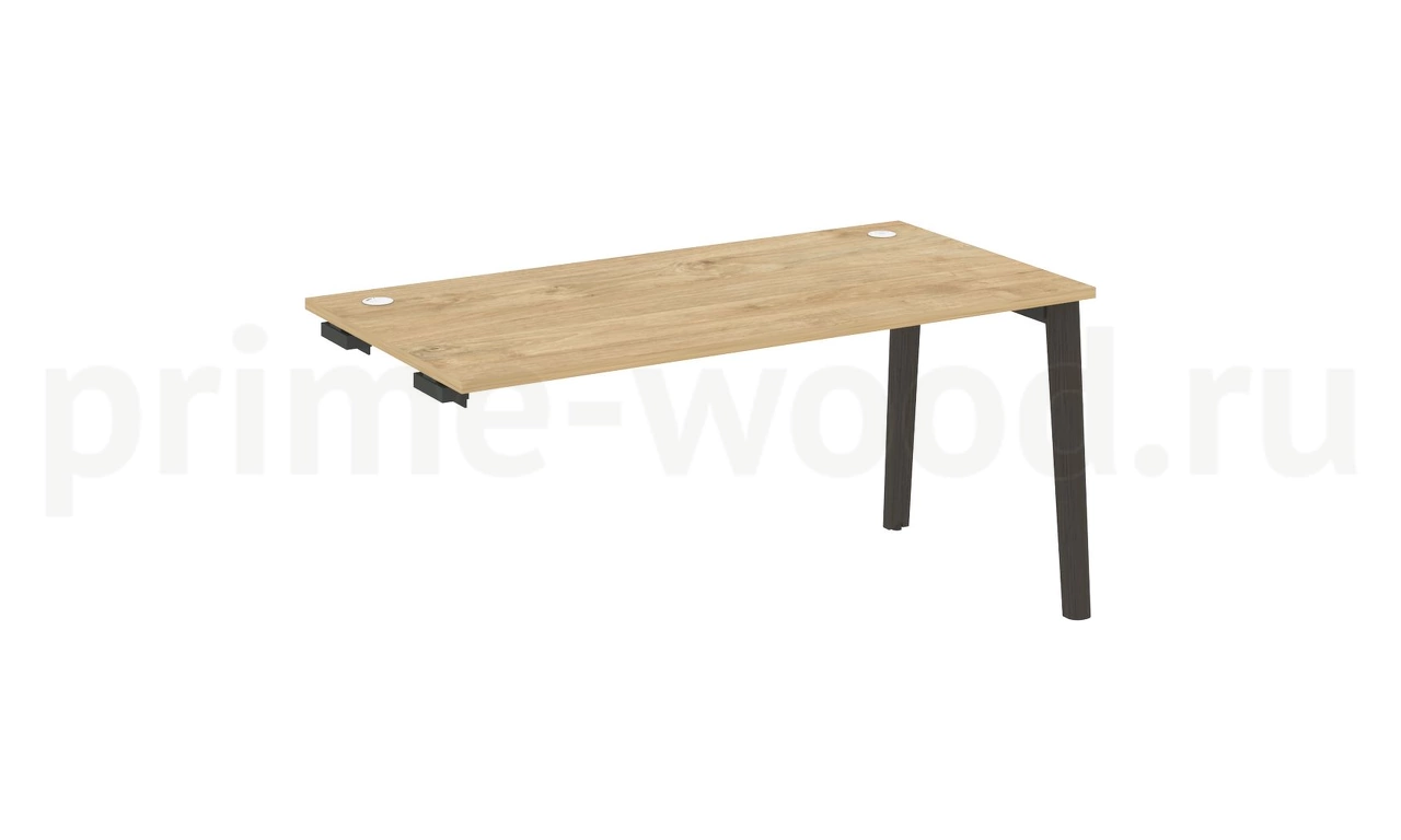 Стол-приставка к опорным элементам, опоры - массив дерева ONIX WOOD 158x80x75 - фото 8
