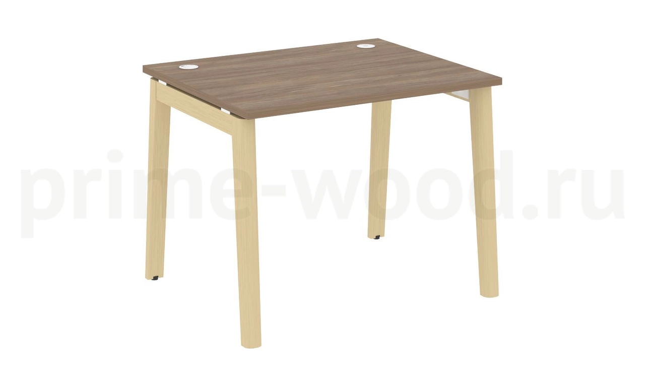 Стол письменный, опоры - массив дерева ONIX WOOD 98x80x75 - фото 3