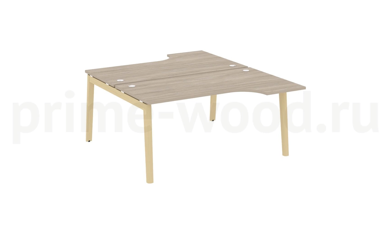 Рабочая станция, опоры - массив дерева ONIX WOOD 158x200x75 - фото 1