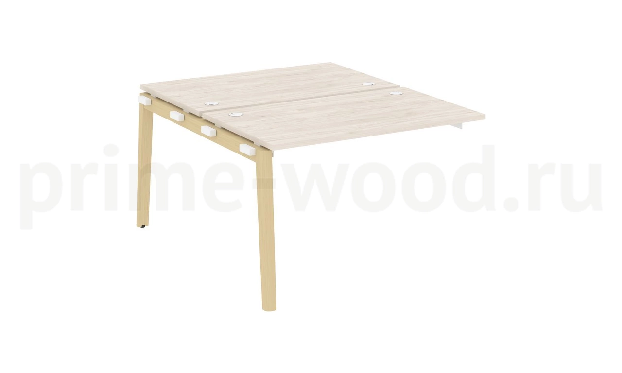 Наборный элемент рабочей станции, опоры - массив дерева ONIX WOOD 118x148x75 - фото 5