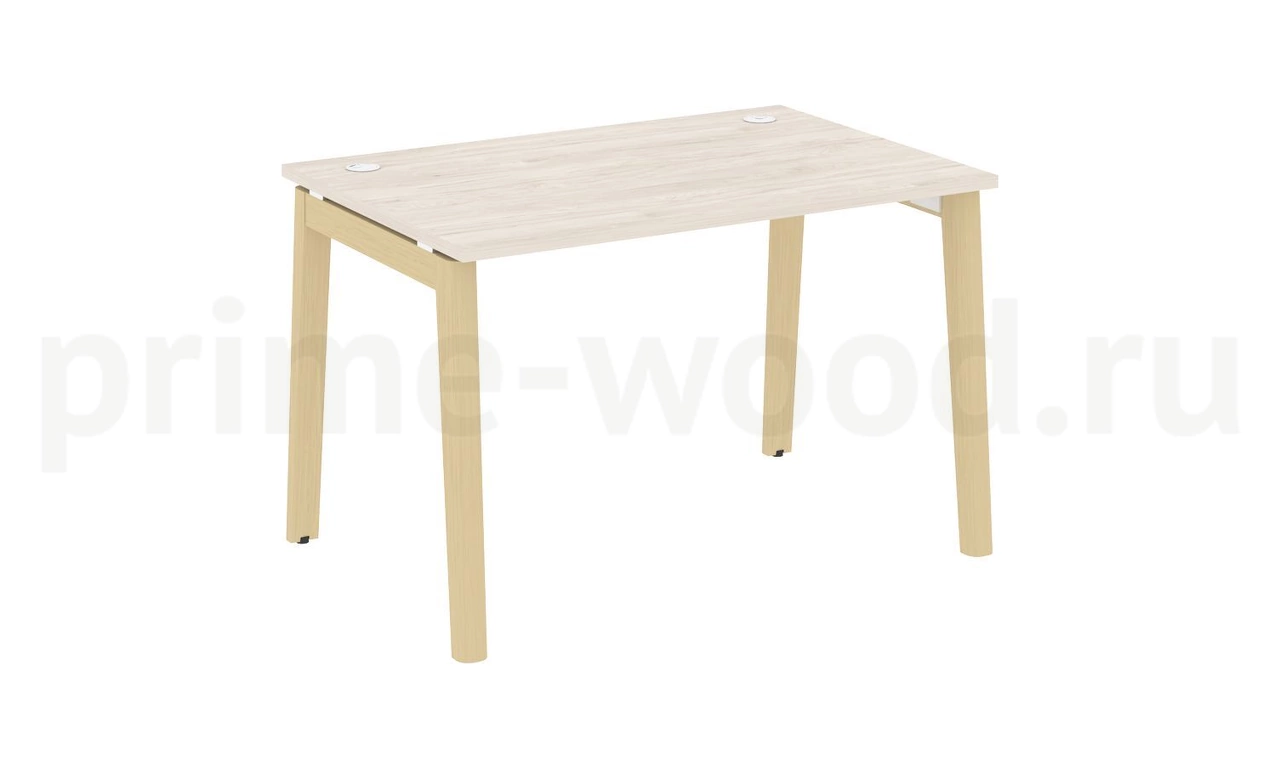 Стол письменный, опоры - массив дерева ONIX WOOD 118x80x75 - фото 5