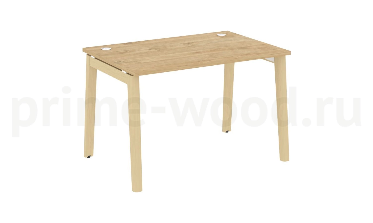 Стол письменный, опоры - массив дерева ONIX WOOD 118x80x75 - фото 9